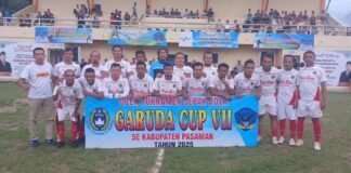 Hadirkan Pertandingan Yang Kompetitif, Wabup Pasaman Buka Open Turnamen Sepak Bola Garuda Cup