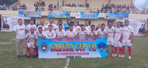 Hadirkan Pertandingan Yang Kompetitif, Wabup Pasaman Buka Open Turnamen Sepak Bola Garuda Cup
