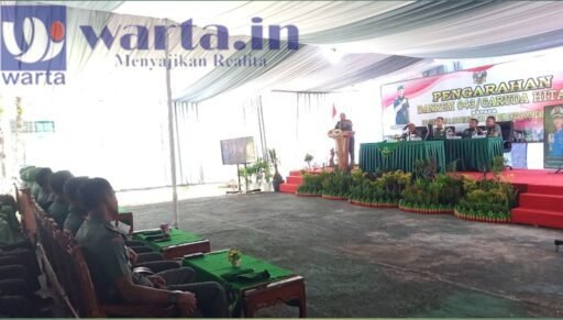 Danrem 043/Gatam Lampung, melakukan kunjungan kerja ke Markas Kodim 0422/LB