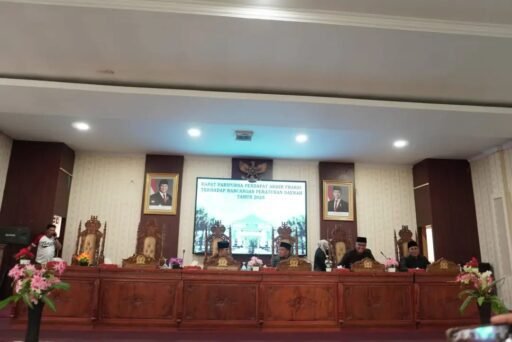 Ketua DPRD & Wabup kesal,sedikit hadir OPD saat Paripurna pandangan fraksi terkait R-APBD TA 2026.