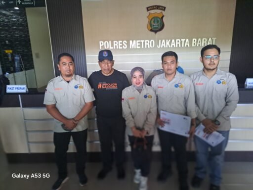 GANNAS Datangi Polres Ĵakarta Barat terkait Klarifikasi Kasus Narkoba Onadio Leonardo dan Istri