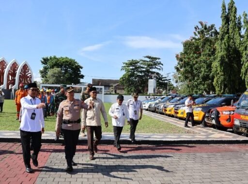 Kapolresta Mataram Siap Tanggapi Darurat Bencana 2025 Dalam Apel di Taman Sangkareang