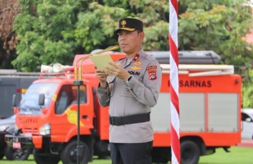 Ini Pesan Wakapolda NTB Pada Apel Tanggap Darurat, Ribuan Personel Siap Hadapi Bencana 2025 di NTB