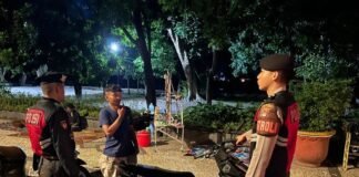Cegah Balap Liar dan Kejahatan ,Sat Samapta Polresta Mataram Patroli Kamtibmas Jl Udayana