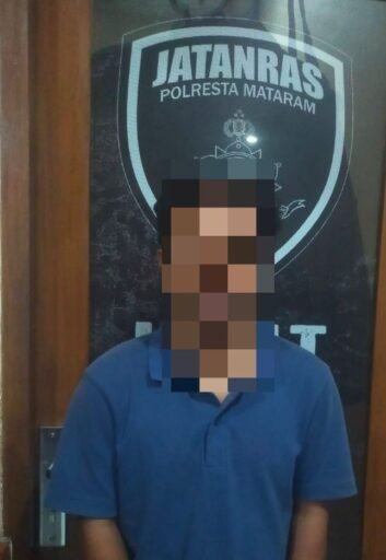 Tega Menusuk Rekan Kos ,Mahasiswa Dompu Diamankan Tim Resmob Sat Reskrim Polresta Mataram