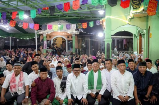 Gubernur Banten Andra Soni Hadiri Maulid Nabi di Ciledug, Sapa Warga Larangan
