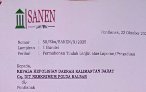 PW GNPK RI Kalbar meminta Polda Kalbar memproses pengaduan Sanen Firm