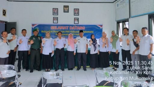Pemerintah Kecamatan XIV Koto Mukomuko Gelar Rapat Pemantapan Tindak Lanjut Penanganan Stunting