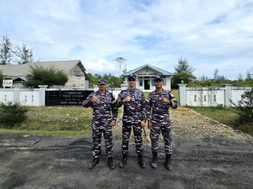 Danlanal Simeulue Gelar Kunker Ke Posal Abdya&Jalin Silaturahmi Dengan Forkopimda Aceh Barat Daya