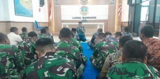 Lanal Bandung Gelar Doa Bersama Peringati Hari Pahlawan Nasional Tahun 2025