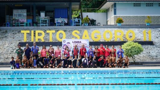 Songsong HUT Yayasan Hang Tuah Ke-79, Cabang Ambon YHT Gelar Lomba Renang Antar Siswa SD Hang Tuah