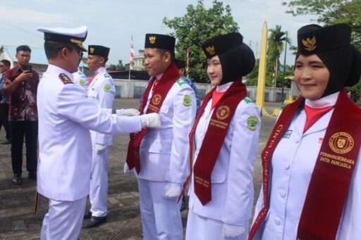 Danlanal Dabo Singkep Hadiri Upacara Hari Pahlawan Nasional 2025 Di Gedung Nasional Dabo Singkep