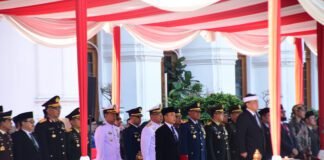 Komandan Lanal Bandung Hadiri Upacara Peringatan Hari Pahlawan Tingkat Provinsi Jawa Barat 2025