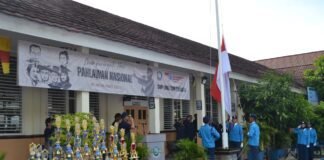 Ketua Pengurus Cabang Jakarta YHT Pimpin Upacara Hari Pahlawan