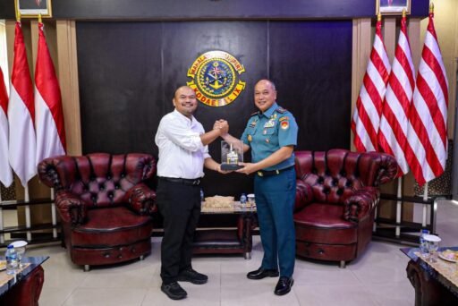 Komandan Kodaeral IX Ambon Terima Courtesy Call Delegasi Pertamina SKK Migas