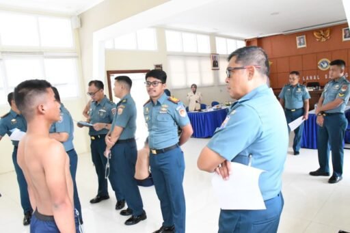 Danlanal Sabang Pimpin Sidang Pantukhirda Caba PK TNI AL Gel. II&Cata PK TNI AL Gel. III TA. 2025
