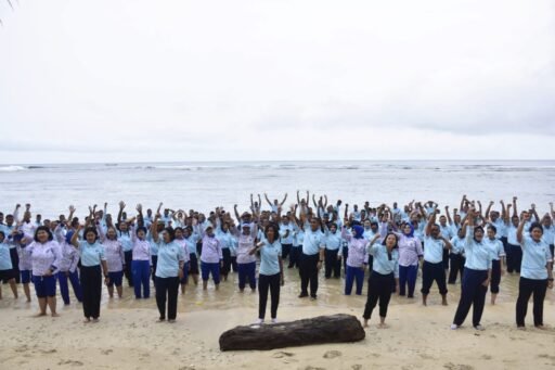 Dalam Rangka Menyongsong Hari Armada RI Tahun 2025, Kodaeral X Gelar Olahraga Bersama