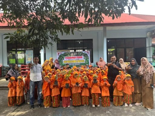 Polres Meranti Gelar Penanaman Pohon Serentak Peringati Hari Pohon Nasional