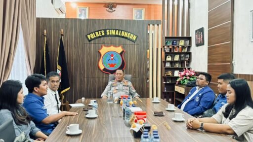 Audiensi DPC GAMKI Simalungun: Kapolres ajak Sikat Curanmor, Judi dan Narkoba