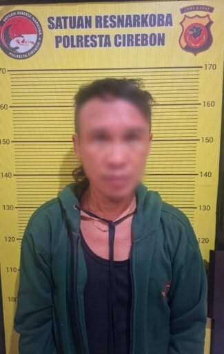 Polresta Cirebon Amankan Pengedar Sabu-sabu di Kecamatan Jagapura