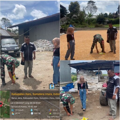 Kegiatan Pengukuran Ulang Koperasi Merah Putih di Desa Bulan Jahe