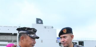 Danlanal Simeulue Hadiri Rangkaian Kegiatan Kunker Pangkoarmada RI Di Mako Kodaeral I