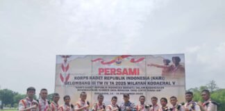 YAYASAN HANG TUAH TERJUNKAN SISWA SMA/SMKIKUTI PELATIHAN BELA NEGARA KKRI