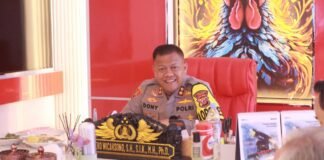 Silaturahmi PWI Kab.Subang jalin singritas dengan Kapolres