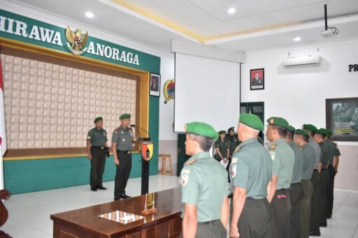 Serah Terima Jabatan Danramil Kodim 0825: Dandim Banyuwangi Segarkan Struktur Komando Teritorial