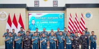 Safari Hukum Kadiskum TNI AL di Lanal Dumai, Tegaskan Pentingnya Pemahaman Hukum Bagi Prajurit