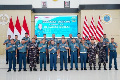 Safari Hukum Kadiskum TNI AL di Lanal Dumai, Tegaskan Pentingnya Pemahaman Hukum Bagi Prajurit