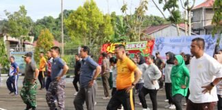 Acara Syukuran HUT Ke-11 Lanal Nias Tahun 2025 Diperingati Secara Sederhana Dan Penuh Khidmat