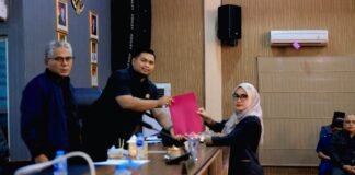 DPRD Meranti Gelar Paripurna Pandum Fraksi Terhadap Penyampaian Nota Keuangan Ranperda APBD 2026