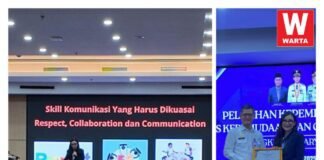 Karina Sembiring (Instruktur BNSP) Mengisi Sesi Pelatihan Public Speaking dan Kepemimpinan Batch 1