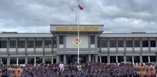 Lanal Bintan Sambut Kedatangan Peserta Pembinaan Pembentukan Karakter Maritim (PPKM) Tahun 2025