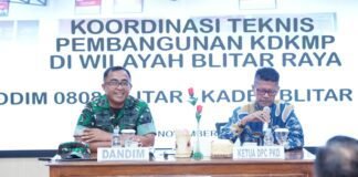 Silahturahmi Persaudaraan Kepala Desa Indonesia Dengan Dandim 0808/Blitar