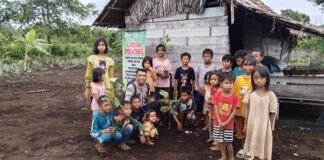 Terapkan Green Policing Brigadir Khairi Selamatkan Anak Pulau Hijaukan Rangsang