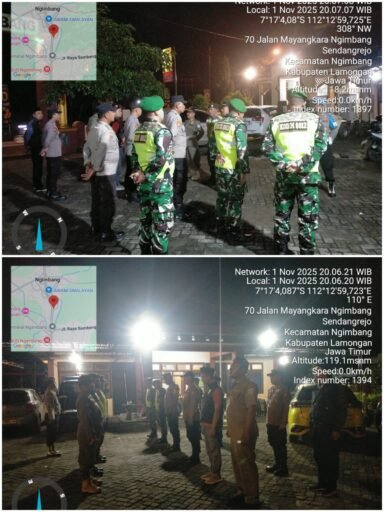 Polsek Ngimbang Gelar Apel Siaga Skala Besar Antisipasi Guankamtibmas Di Wilayah Ngimbang