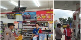 Guna Ciptakan Situasi Kondusif Polsek Ngimbang Giat Patroli Dialogis Di Wil. Ngimbang