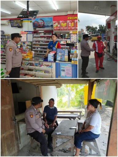 Guna Ciptakan Situasi Kondusif Polsek Ngimbang Giat Patroli Dialogis Di Wil. Ngimbang