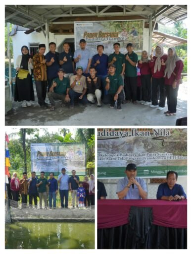 Transformasi PETI melalui Panen Bersama Budidaya Ikan Nila di Desa Tanjung Agung