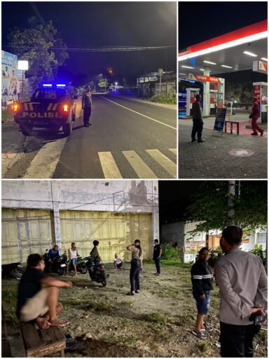 Guna Cegah Dan Daya Tangkal 4C Polsek Ngimbang Intensifkan Patroli Blue Light