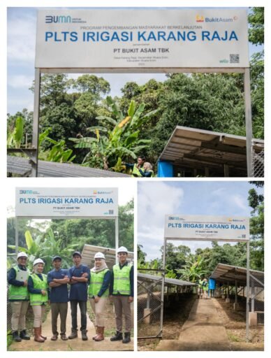 Dukung Aksi Iklim Berkelanjutan, PTBA Raih Penghargaan Pembina Desa Proklim 2025