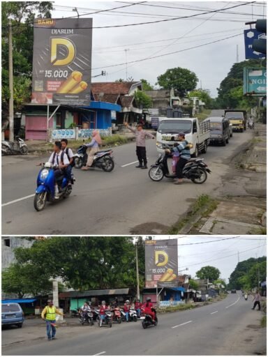 Guna Cegah Kemacetan Dan Kecelakaan Lalu lintas Polsek Ngimbang Giat Commanderwish Di Pagi Hari