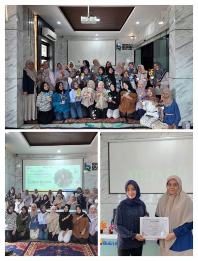 Kreativitas Jadi Modal Utama, PTBA Latih 30 Peserta Kembangkan Kerajinan Pipe Cleaner