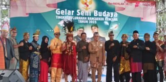 Gelar Budaya Rancaekek Kencana di Buka Camat Rancaekekk,