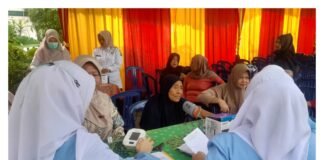 Aksi Nyata PTBA Tingkatkan Kesehatan Warga dan Atasi Stunting diRing 1 Kertapati Port.