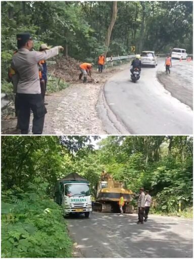 Kapolsek Ngimbang Iptu IWayan Sumantra, S.H, bersama anggota Polsek melaksanakan Patroli dialogis
