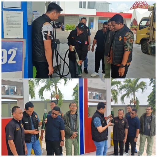 Polisi Bersama Pemkab Ponorogo Sidak Sejumlah SPBU Cek BBM Pertalite