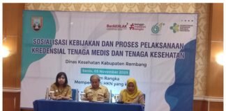 Pentingnya Sosialisasi Kebijakan, Proses Kredensial Tenaga Kesehatan dan Tenaga Medis di Rembang